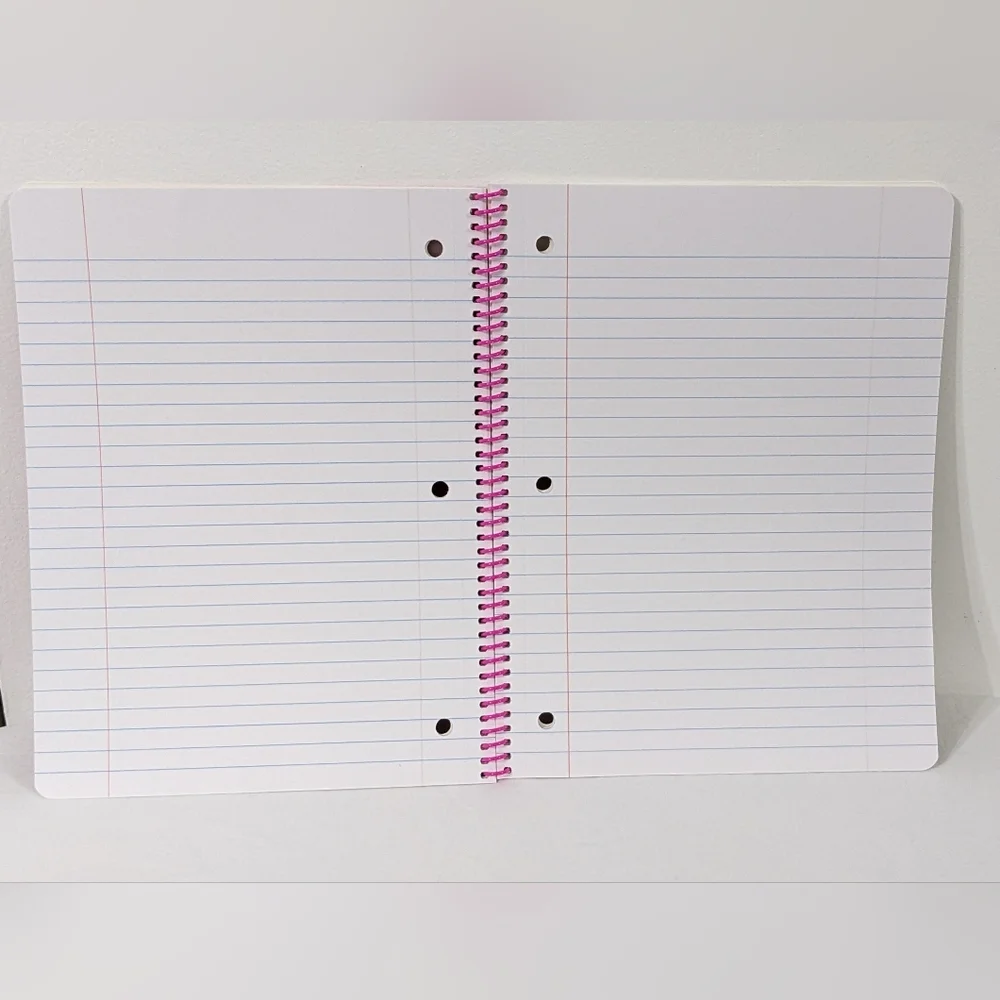 Disney Minnie Mouse Spiral Journal Notebook, 10.5 in x 8 in., NEW